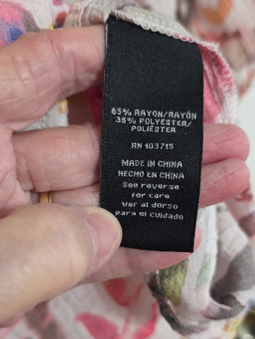 Zac And Rachael Woman Blouse Floral Button Up Lightweight Ruffle Accents 3X EUC - Picture 8 of 11